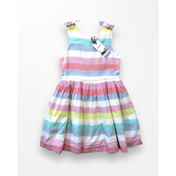 NWT Joules Linen-Blend Dress, Size 12 - Picture 1 of 9